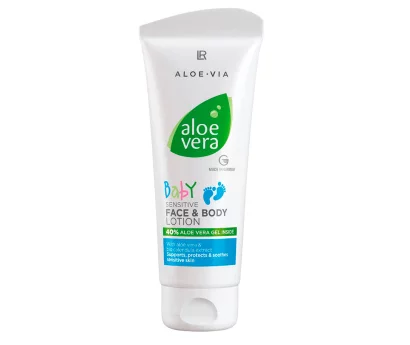 М'який лосьйон для обличчя та тіла ALOE VIA Aloe Vera Baby
