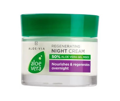 Регенерирующий ночной крем ALOE VIA Aloe Vera