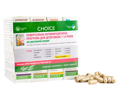 Антипаразитарная программа для детей 7-12 лет